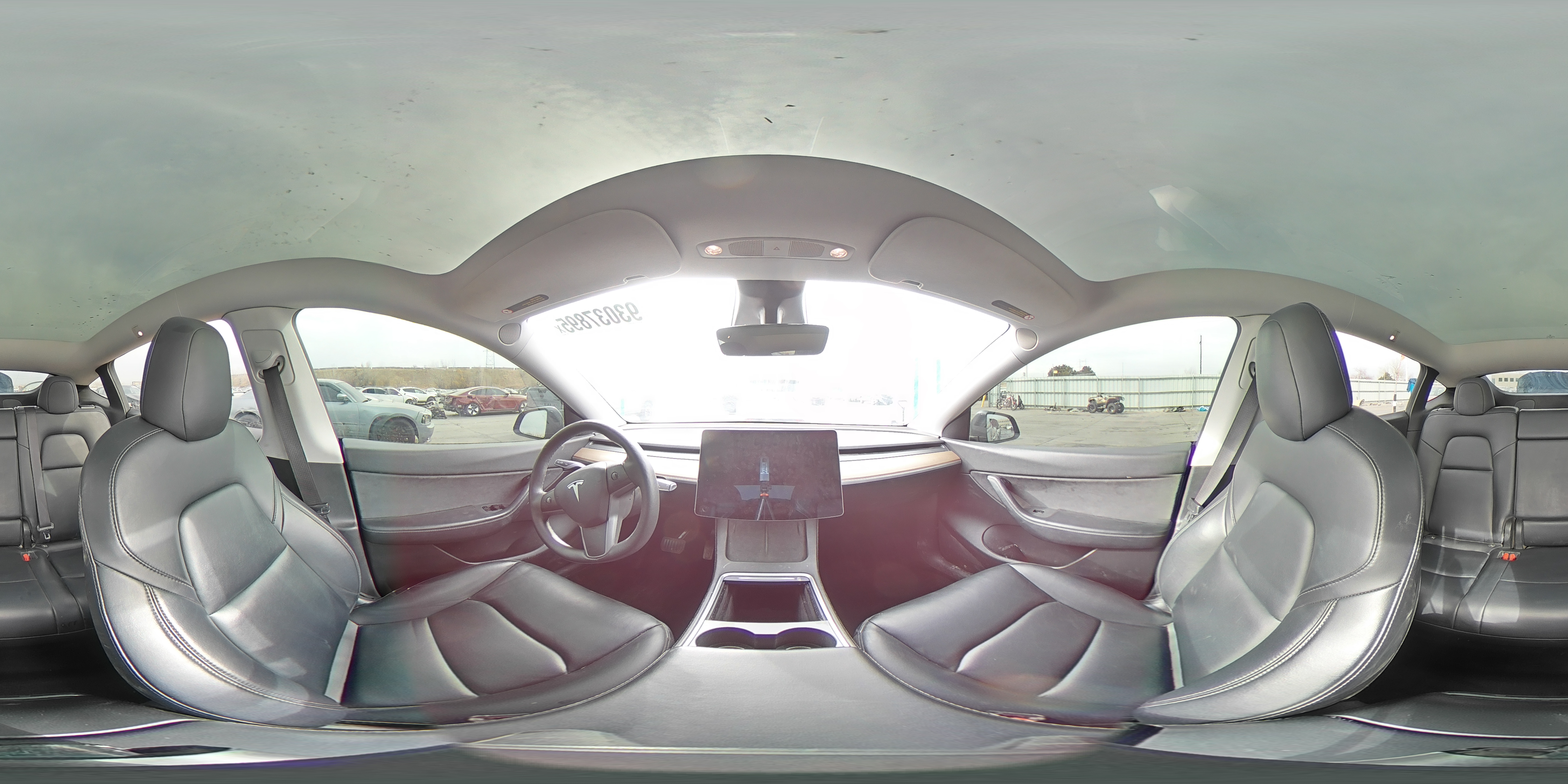 2021 Tesla Model Y VIN: 5YJYGDEE2MF177246 Lot: 93037895