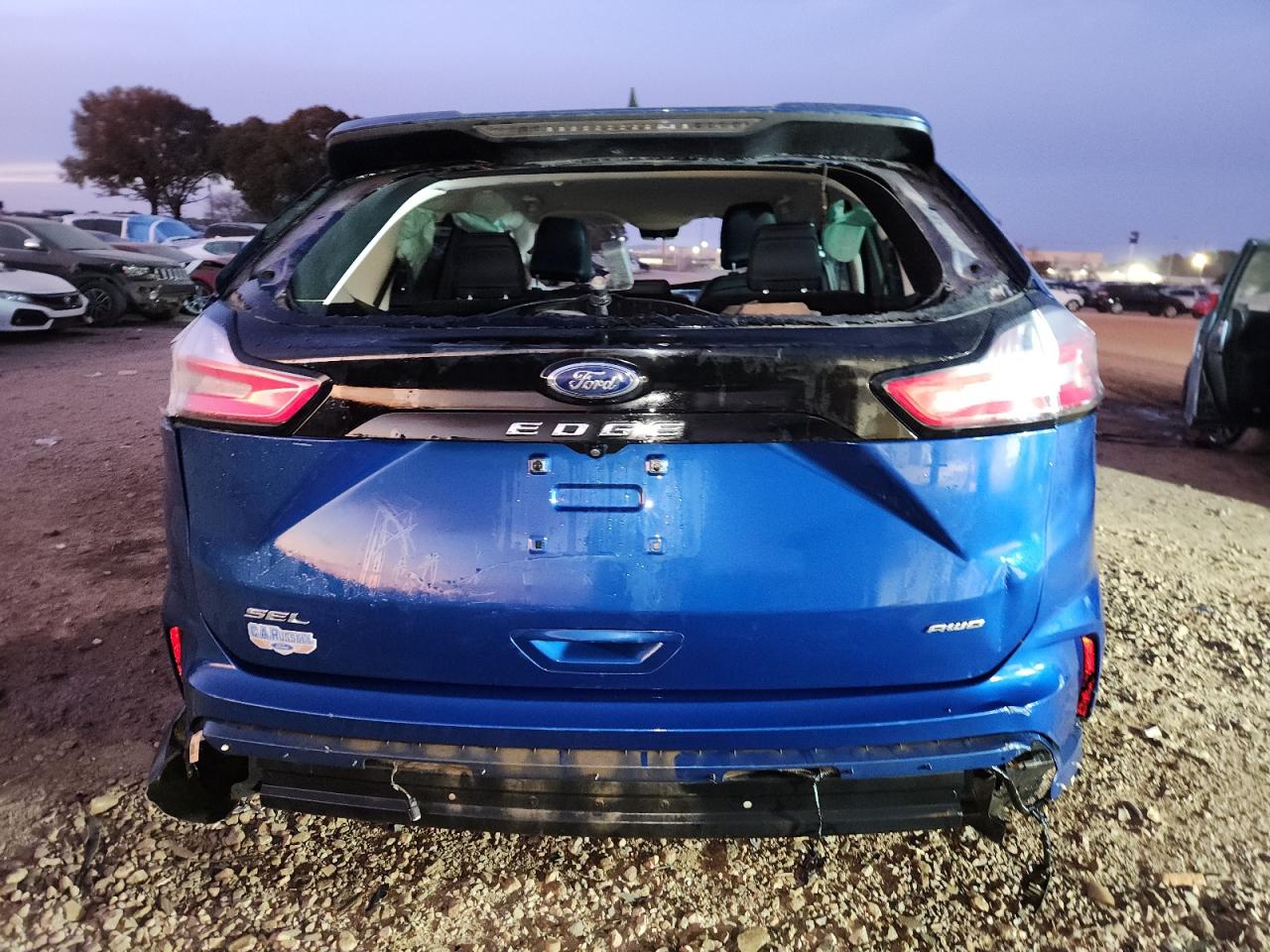 2022 Ford Edge Sel VIN: 2FMPK4J94NBA36594 Lot: 92853905