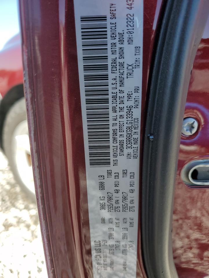 2020 Ram 1500 Classic Tradesman VIN: 3C6RR6KG8LG133946 Lot: 92726775