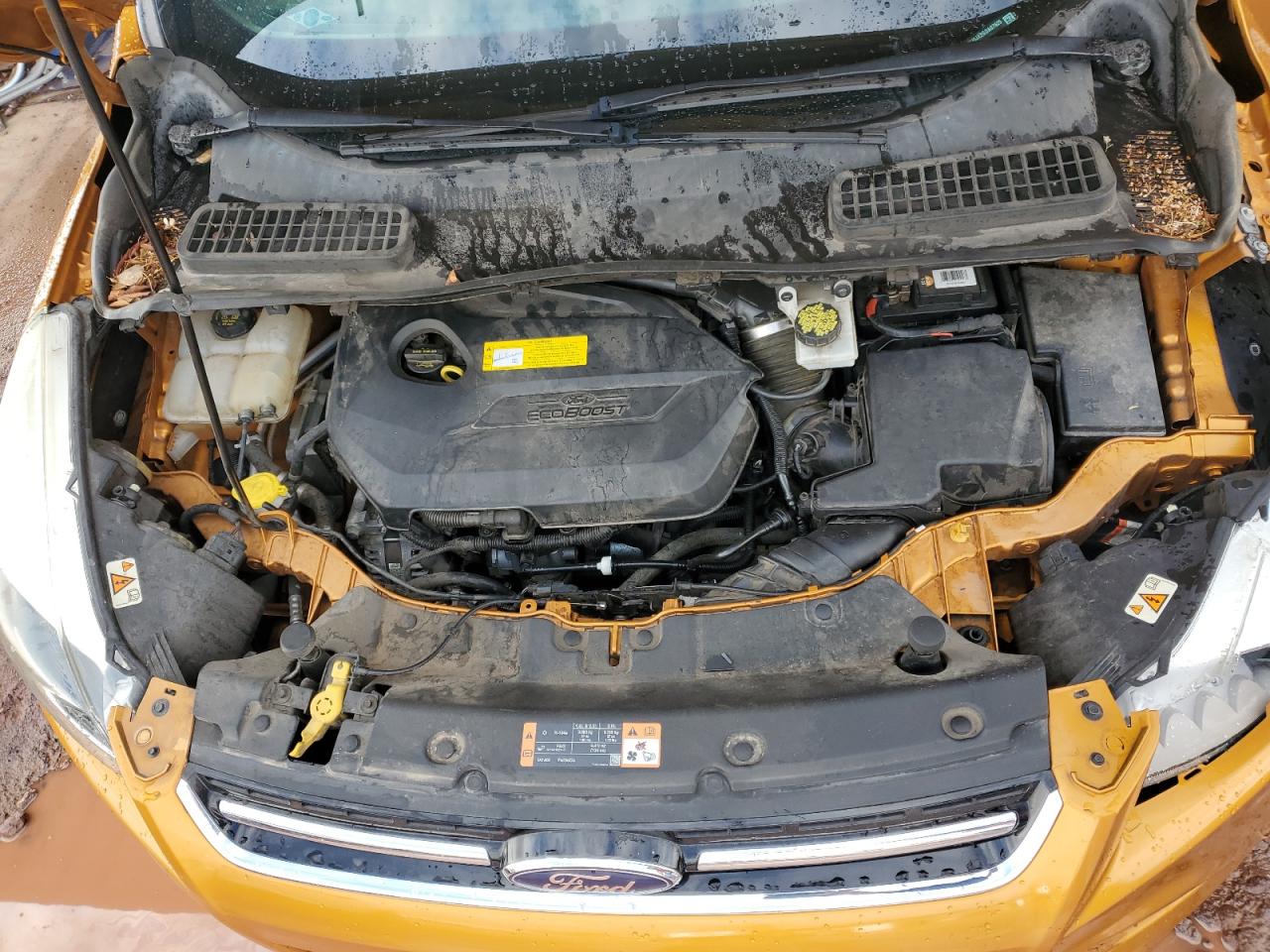 2016 Ford Escape Titanium VIN: 1FMCU0JX2GUA07625 Lot: 93703595