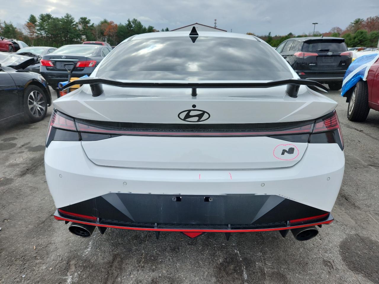 2023 Hyundai Elantra N VIN: KMHLW4AK3PU016453 Lot: 92212505