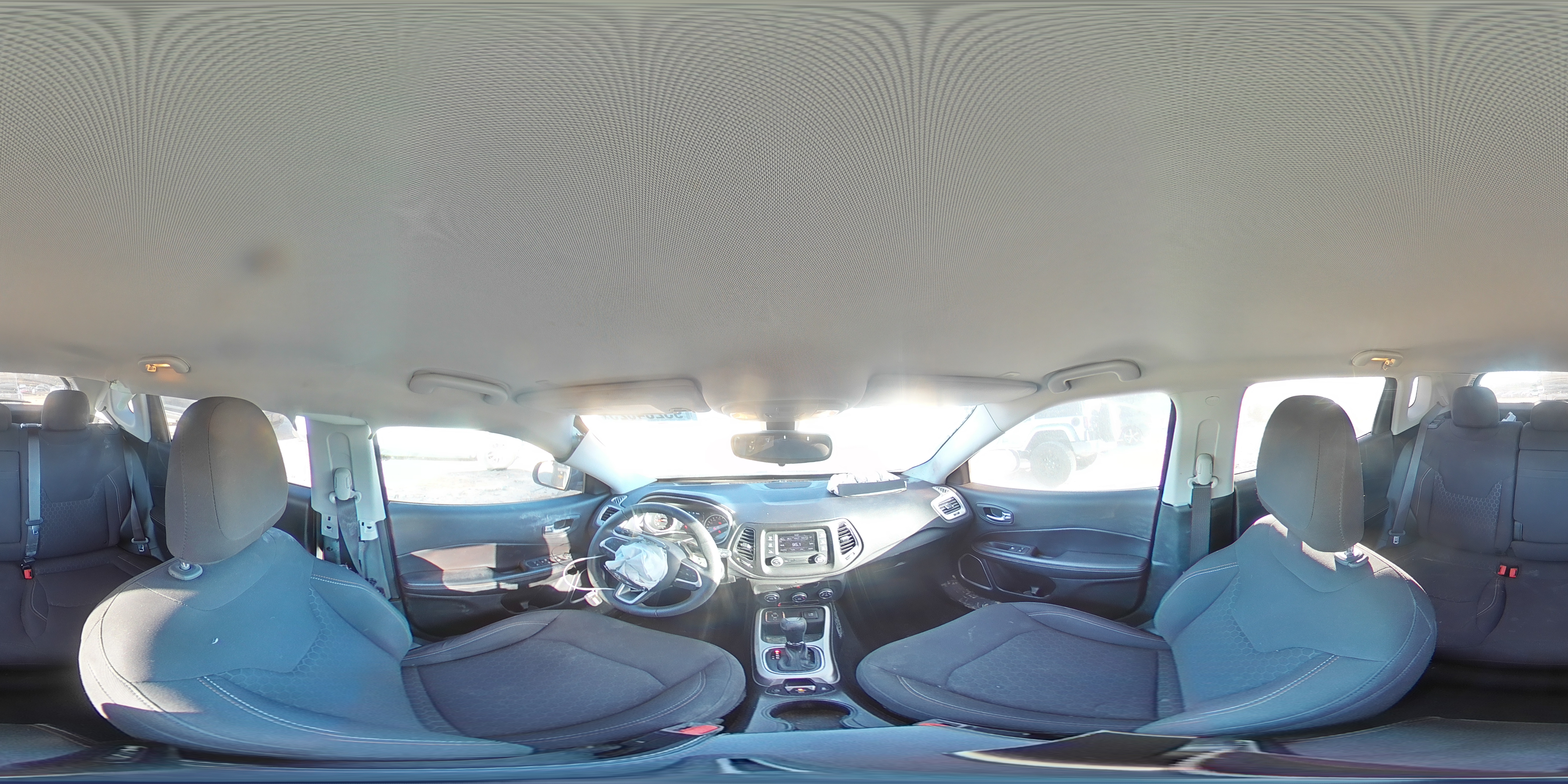 2017 Jeep Compass Sport VIN: 3C4NJCAB1HT682017 Lot: 93204625