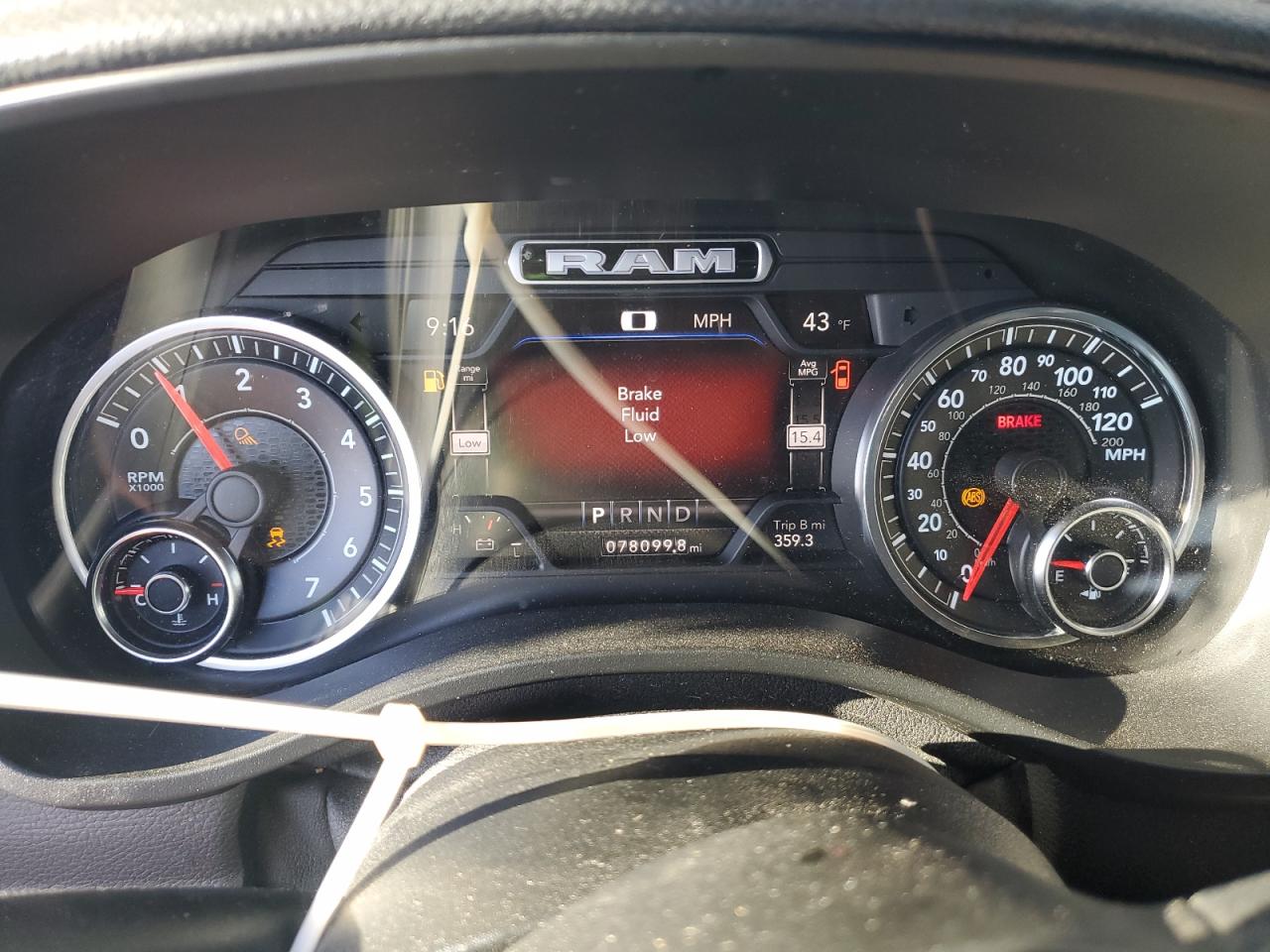 2020 Ram 1500 Laramie VIN: 1C6SRFRT9LN290493 Lot: 91890535