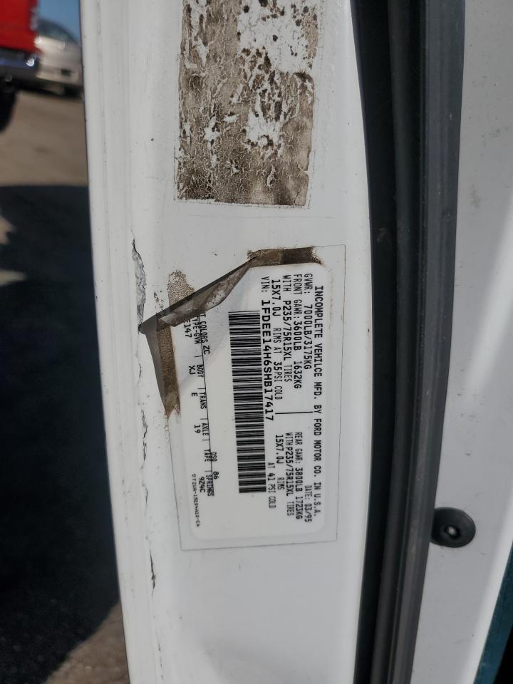 1995 Ford Econoline E150 Van VIN: 1FDEE14H6SHB17417 Lot: 90979095