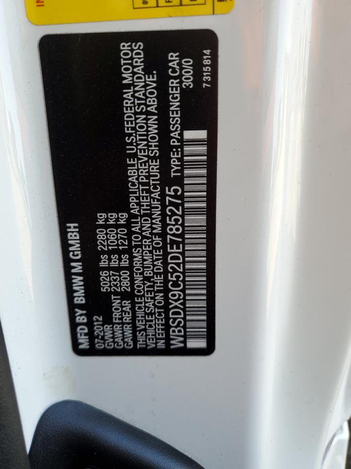 Фото: WBSDX9C52DE785275