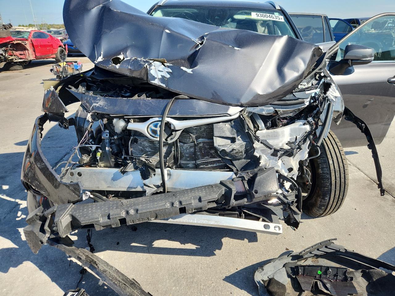 2022 Toyota Highlander Hybrid Xle VIN: 5TDGARAH2NS514215 Lot: 93004635