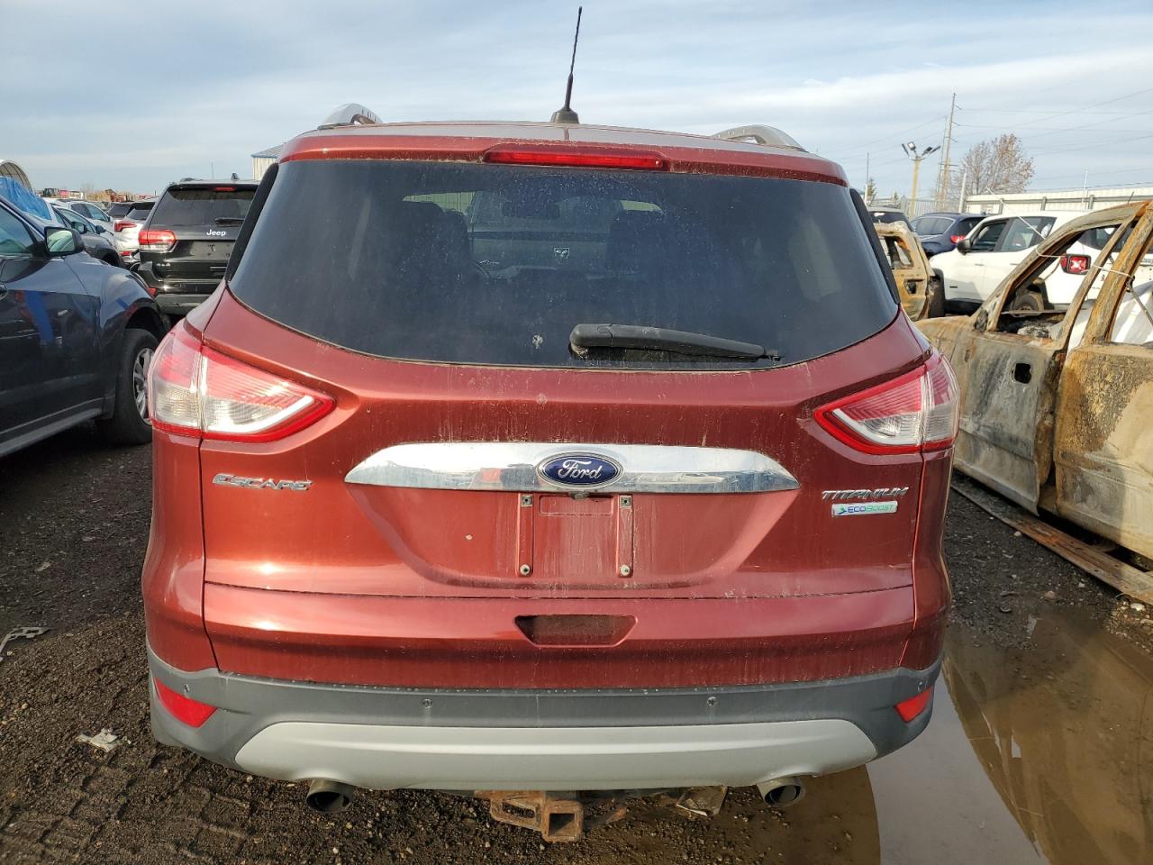 2014 Ford Escape Titanium VIN: 1FMCU0JX1EUE24747 Lot: 93073075