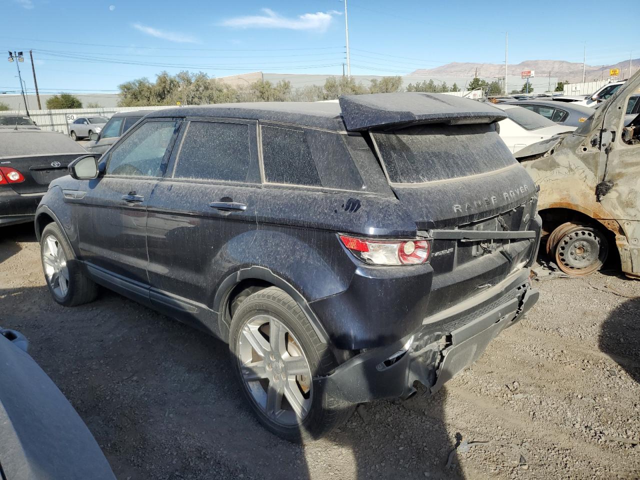 2014 Land Rover Range Rover Evoque Pure Plus blue  gas SALVP2BG4EH946465 photo #3