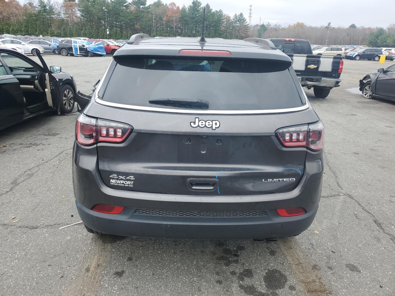 2020 Jeep Compass Limited VIN: 3C4NJDCBXLT255222 Lot: 92046285