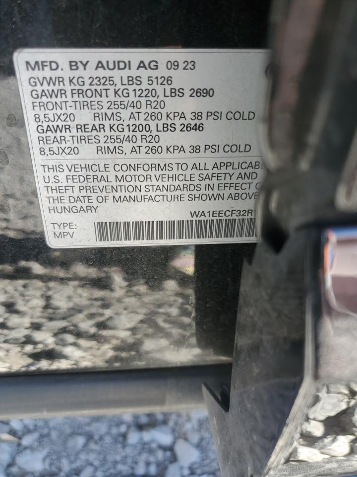 2024 Audi Q3 Premium Plus S Line 45 VIN: WA1EECF32R1031262 Lot: 92199475