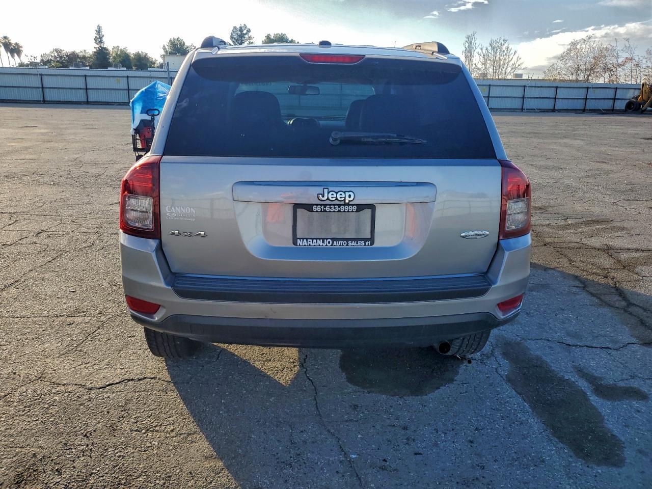 2016 Jeep Compass Latitude VIN: 1C4NJDEB9GD712580 Lot: 93898095