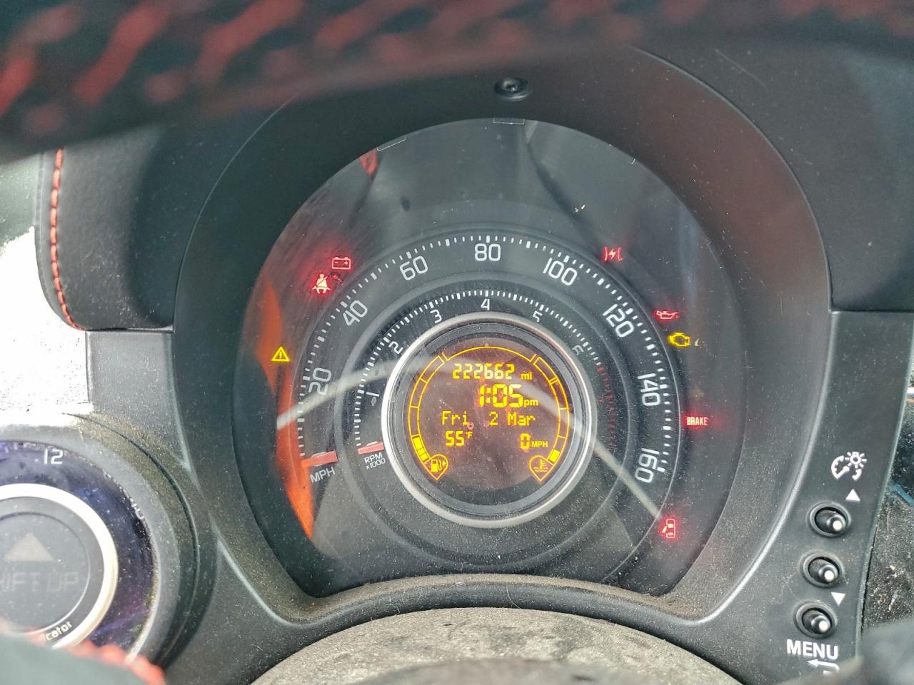 2013 Fiat 500 Abarth VIN: 3C3CFFJH0DT670390 Lot: 94105085