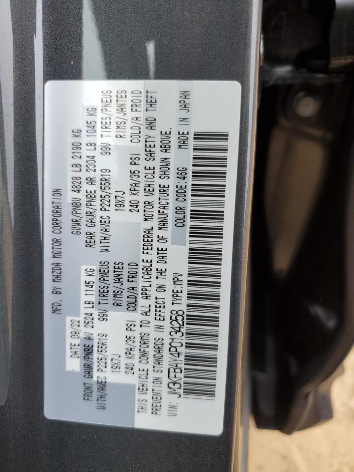 2023 Mazda Cx-5 VIN: JM3KFBAY4P0134258 Lot: 93601495