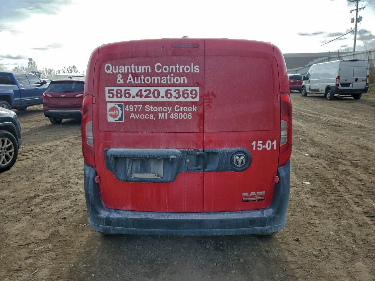 2015 Ram Promaster City VIN: ZFBERFAT9F6A36093 Lot: 93820705