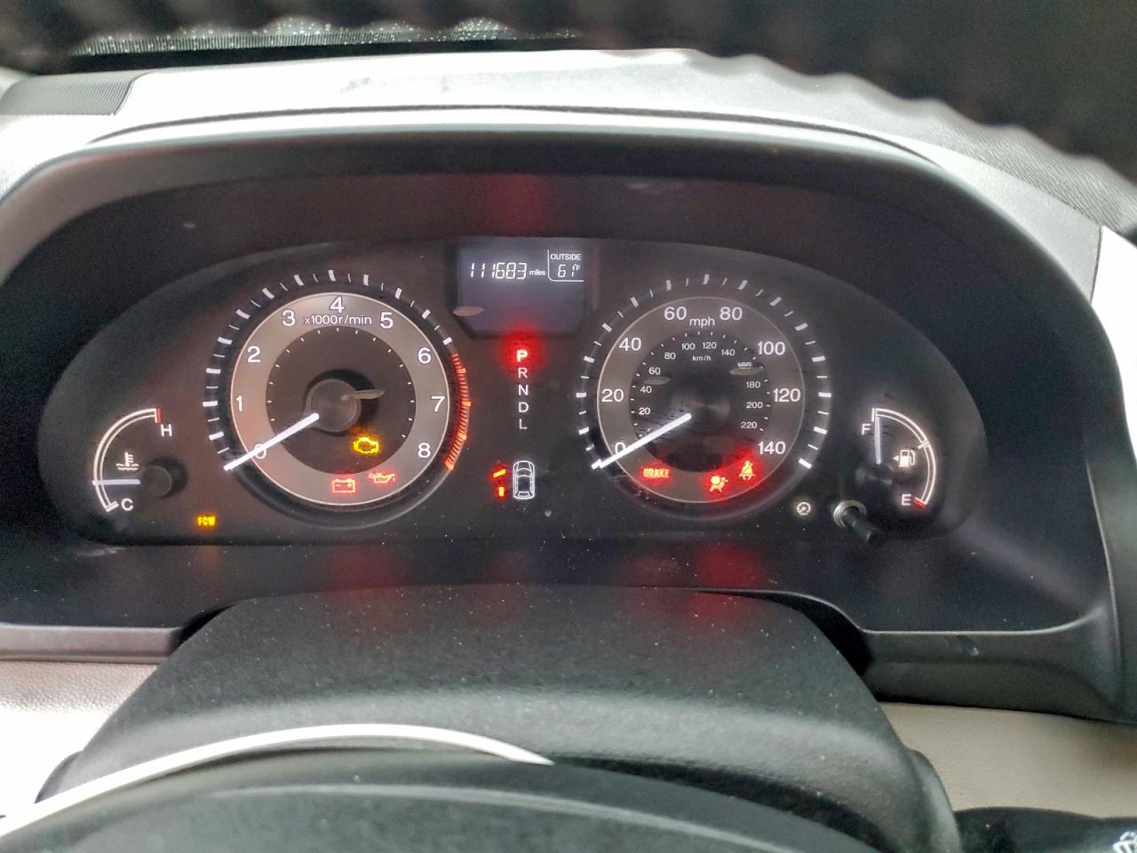 2015 Honda Odyssey Exl VIN: 5FNRL5H65FB119161 Lot: 93717965