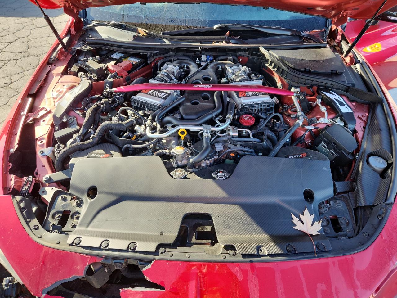 2021 Infiniti Q60 Red Sport 400 VIN: JN1FV7LL9MM560465 Lot: 92223915