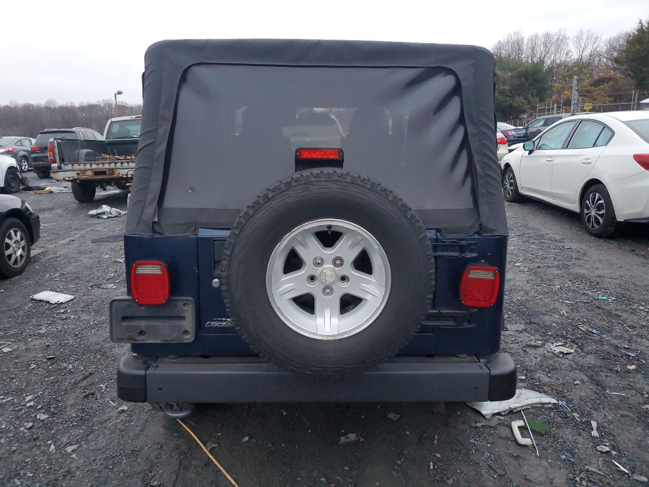 2006 Jeep Wrangler / Tj Unlimited VIN: 1J4FA44S96P768905 Lot: 93214855