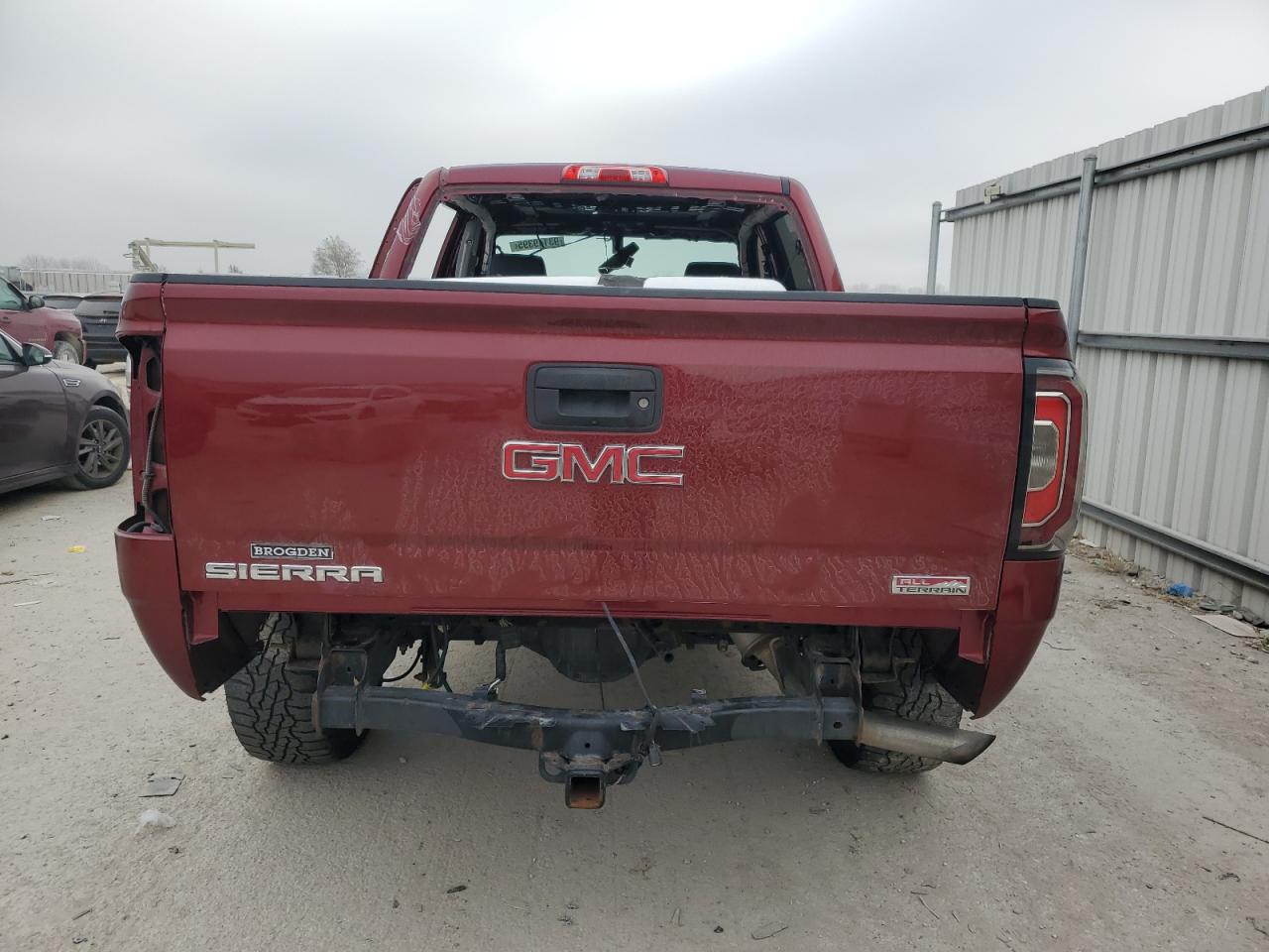 2017 GMC Sierra K1500 Slt VIN: 3GTU2NEJ5HG140465 Lot: 93149395