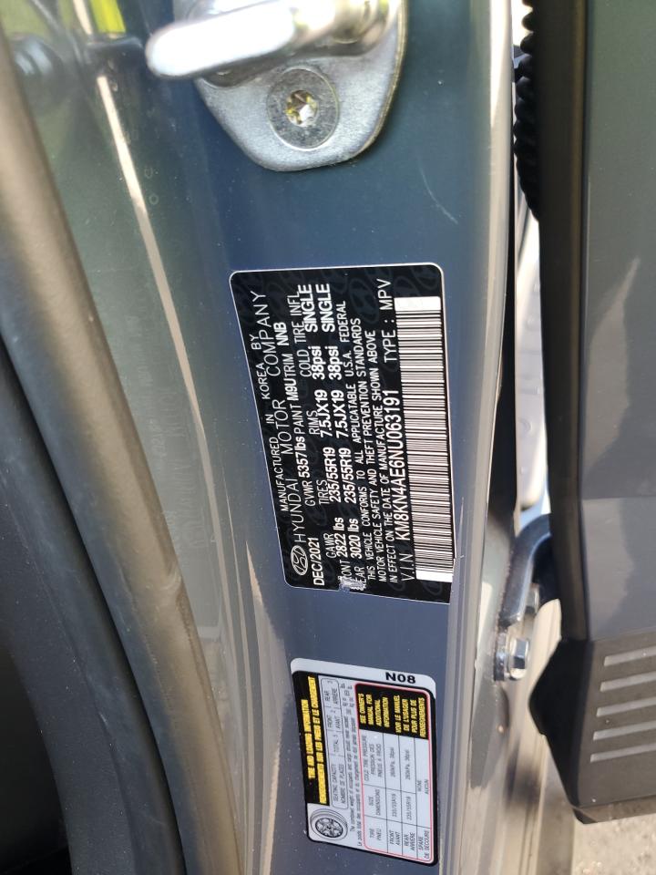 2022 Hyundai Ioniq 5 Sel VIN: KM8KN4AE6NU063191 Lot: 92849805