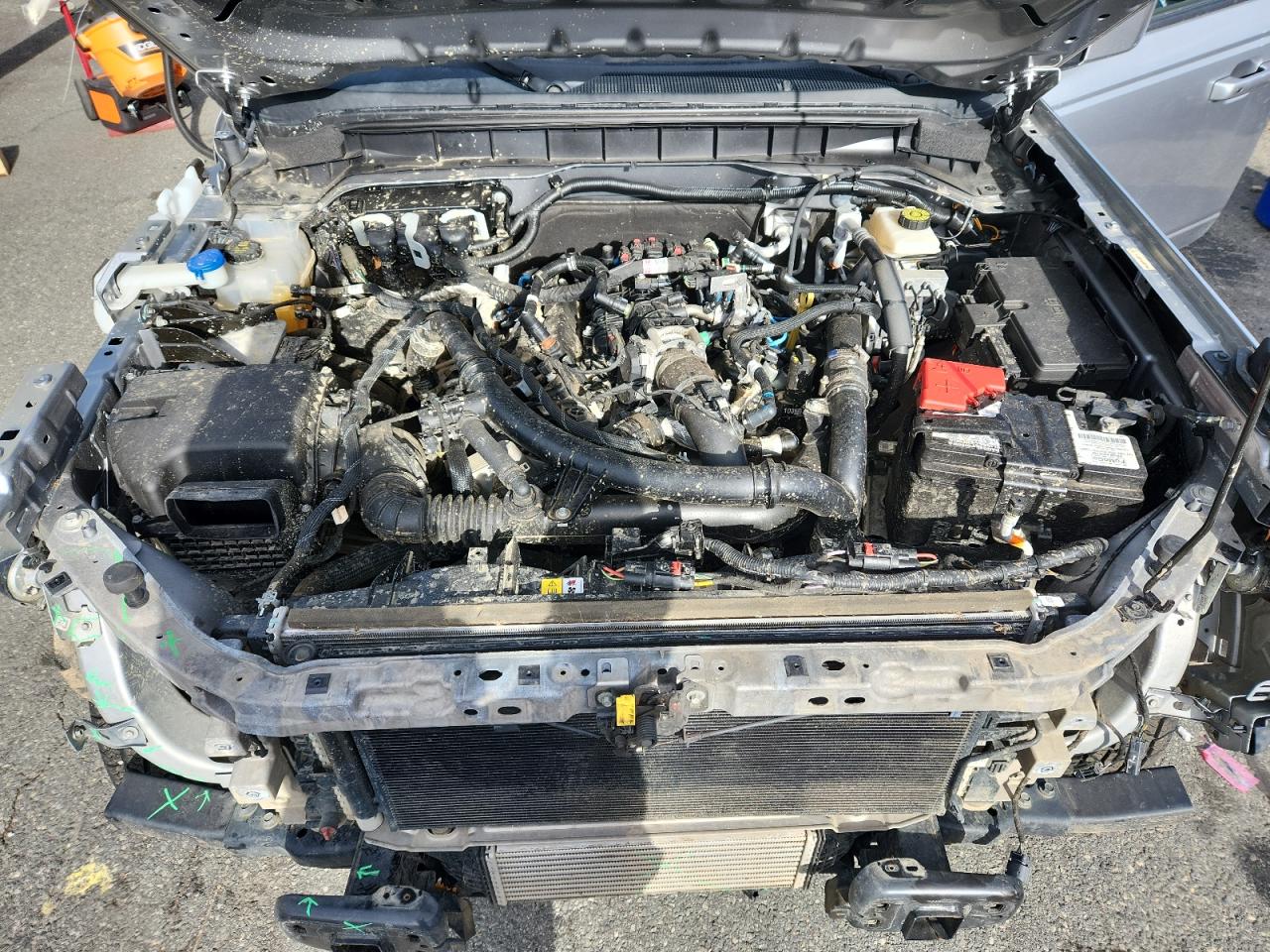 2023 Ford Bronco Base VIN: 1FMEE5BP0PLA87210 Lot: 93671045