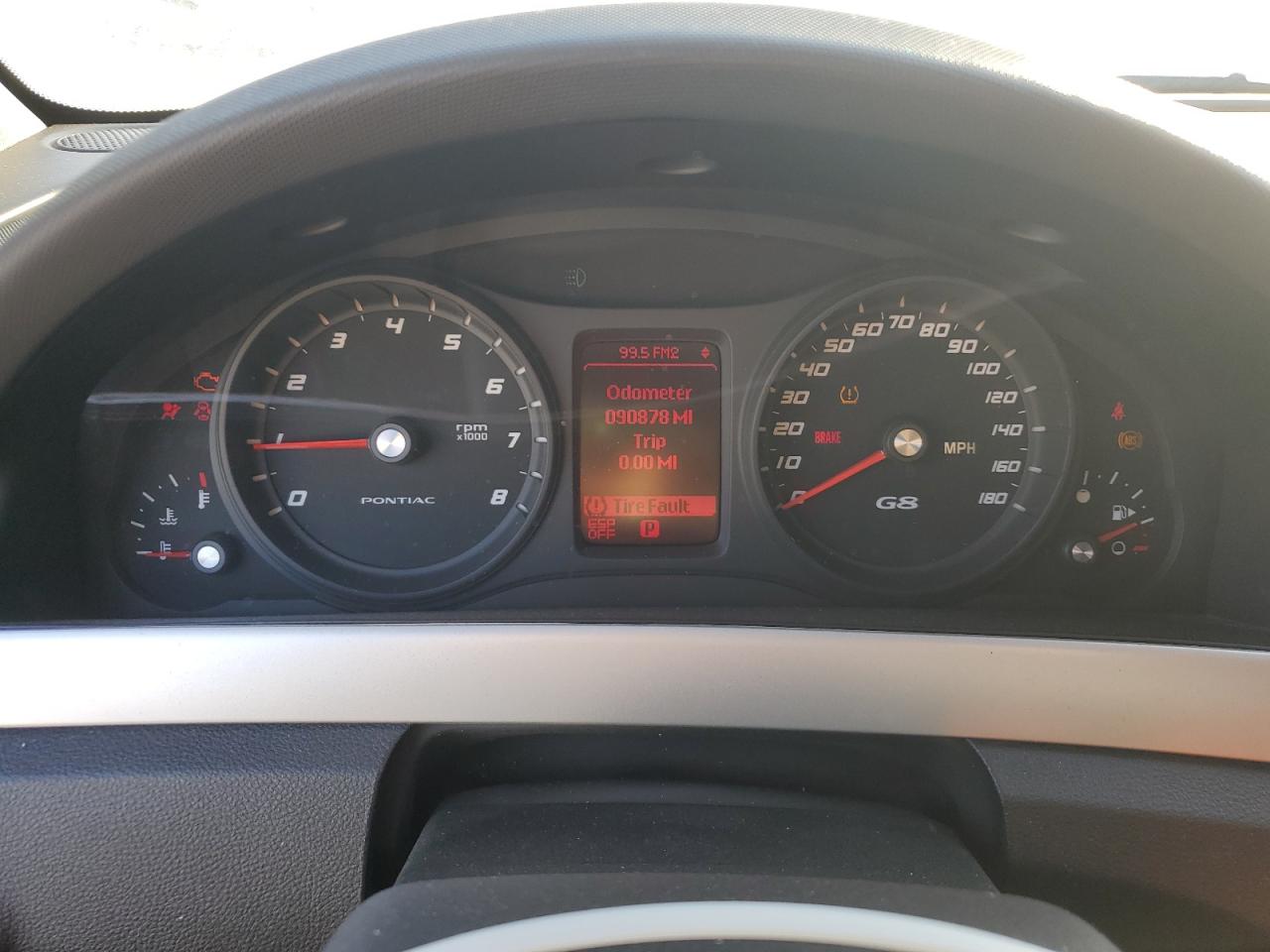 2009 Pontiac G8 Gt VIN: 6G2EC57Y49L154140 Lot: 93210555