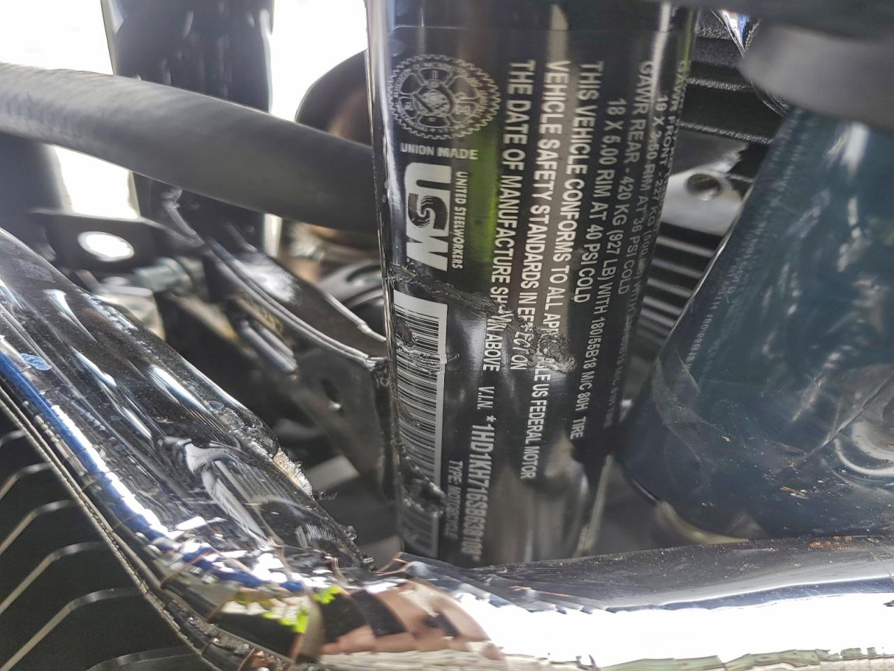 2025 Harley-Davidson Fltrx VIN: 1HD1KH716SB638108 Lot: 93902255