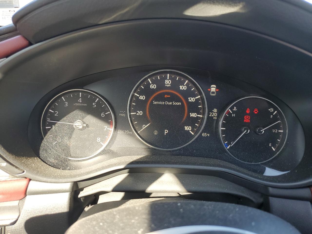 2019 Mazda 3 Premium VIN: JM1BPANM6K1136782 Lot: 92416785