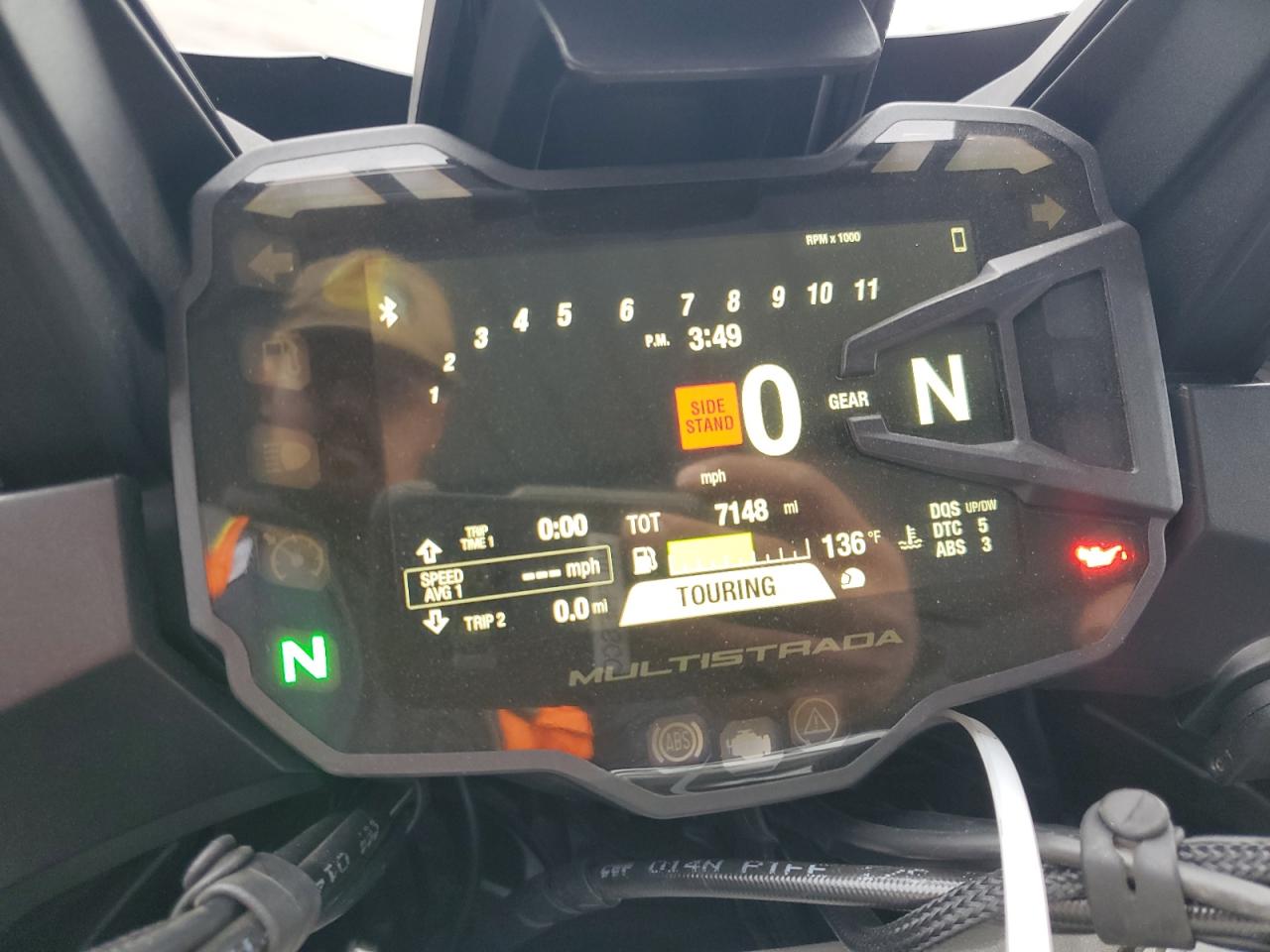 2019 Ducati Multistrada 950 VIN: ZDMAAEDT8KB000763 Lot: 93422995