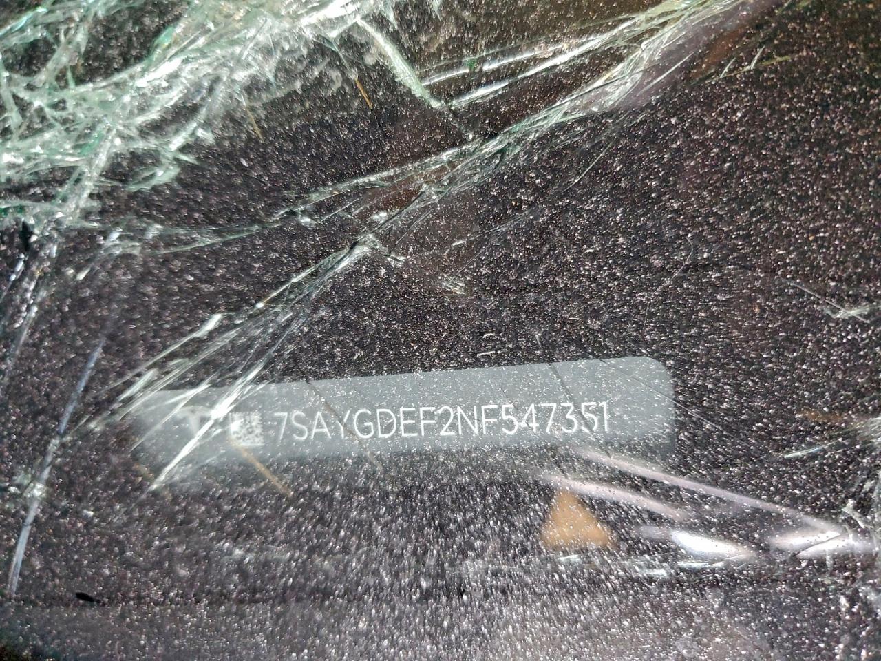 2022 Tesla Model Y VIN: 7SAYGDEF2NF547351 Lot: 94195255