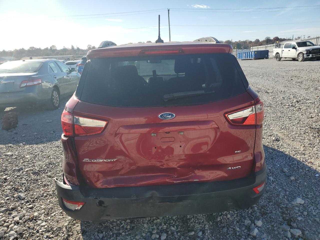 2019 Ford Ecosport Se VIN: MAJ6S3GL6KC259766 Lot: 91586195