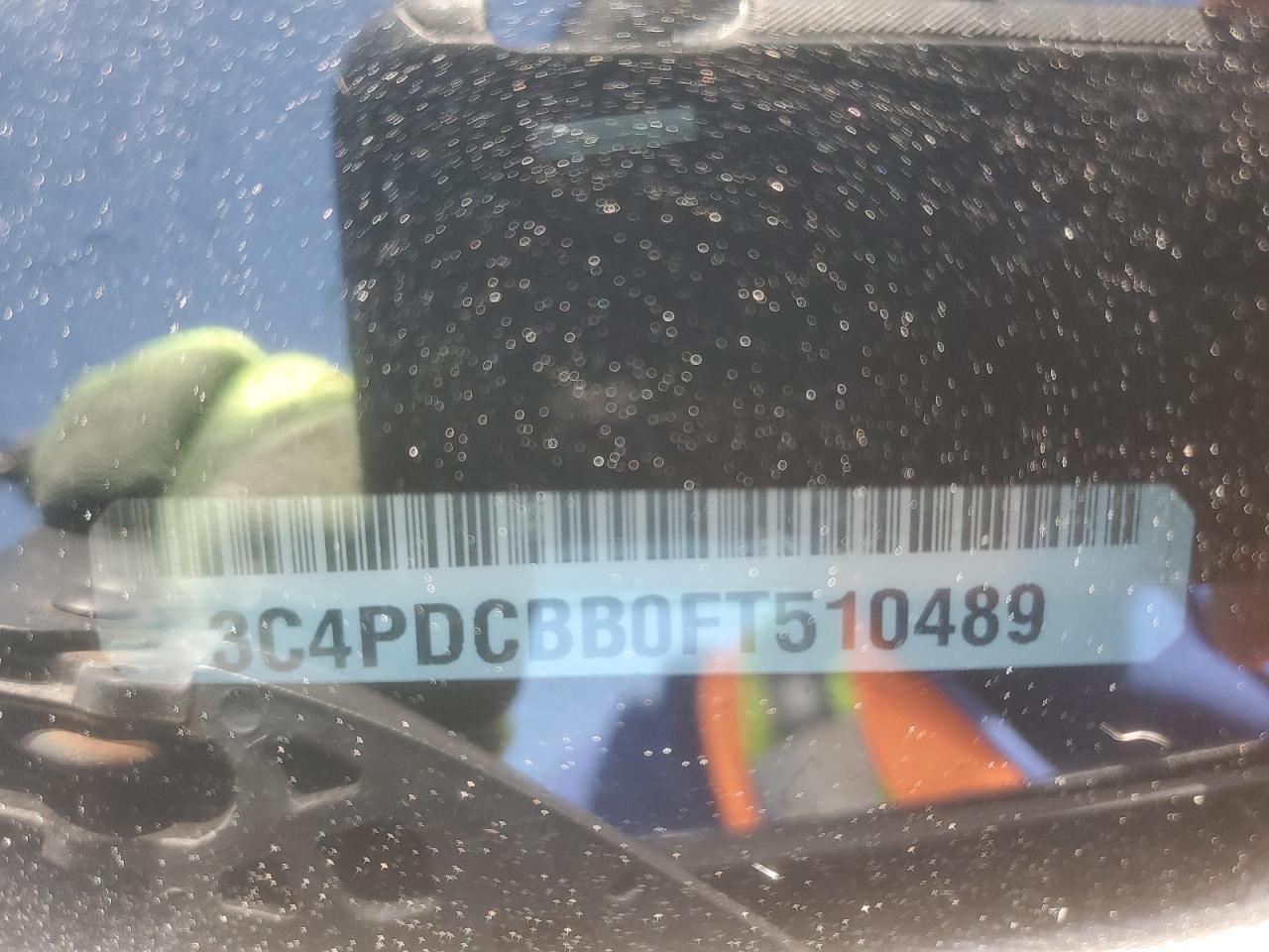 2015 Dodge Journey Sxt VIN: 3C4PDCBB0FT510489 Lot: 92195555