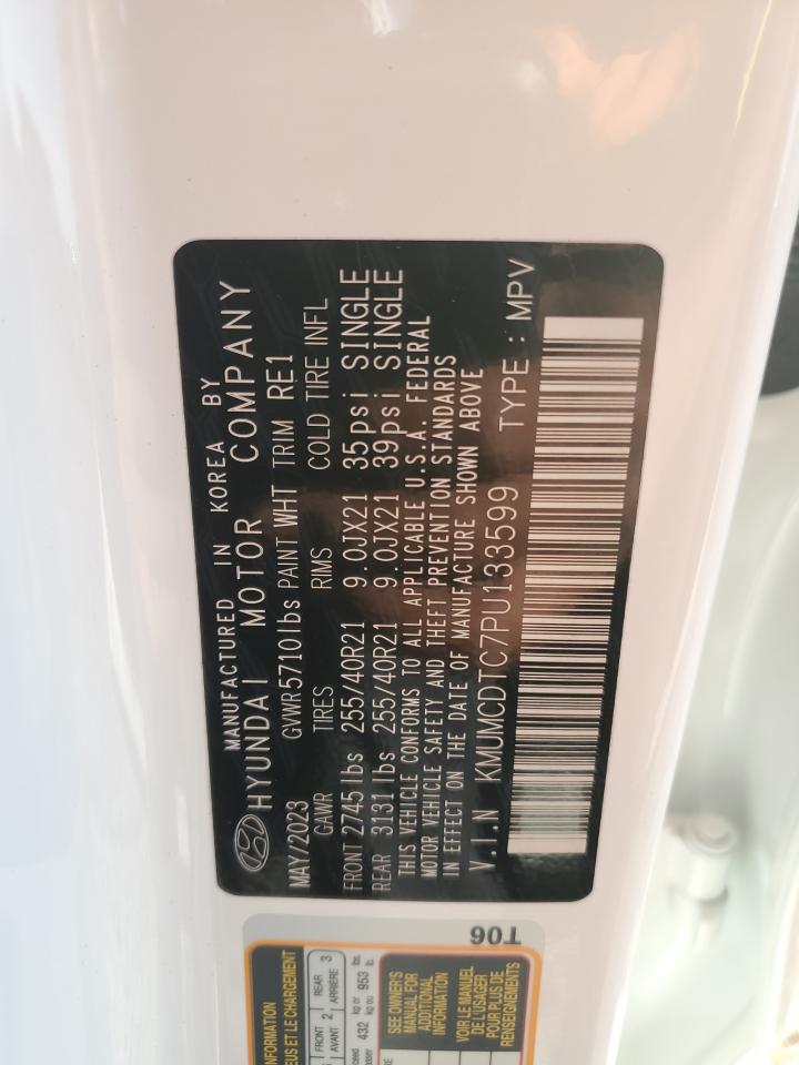 2023 Genesis Gv70 Base VIN: KMUMCDTC7PU133599 Lot: 92434525