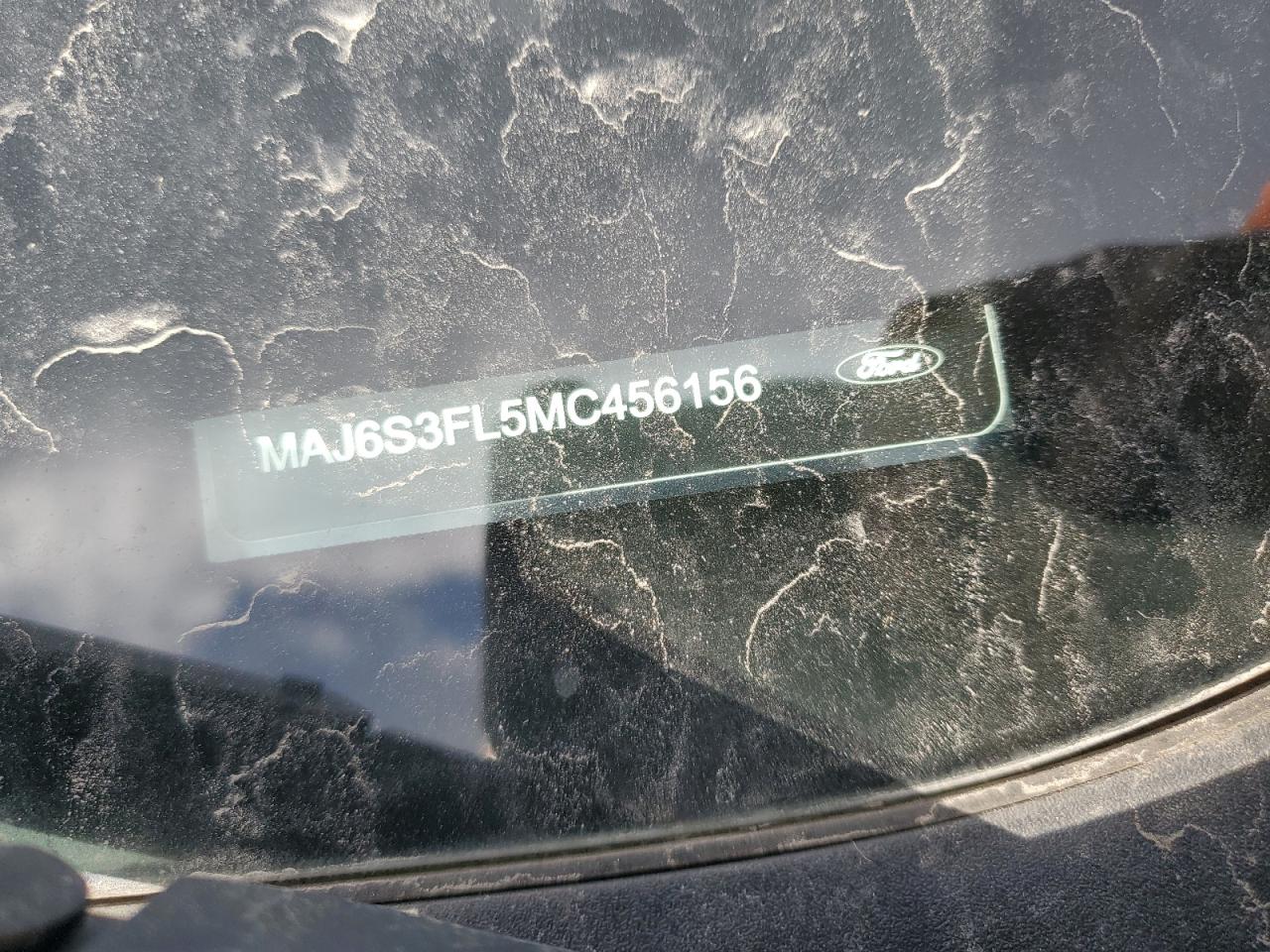 2021 Ford Ecosport S VIN: MAJ6S3FL5MC456156 Lot: 92868925