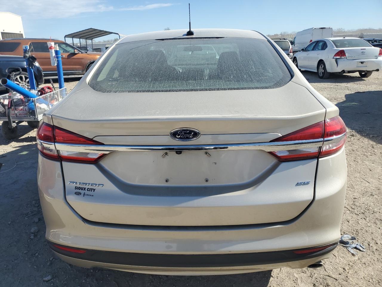 2017 Ford Fusion Se VIN: 3FA6P0H78HR413650 Lot: 91663815