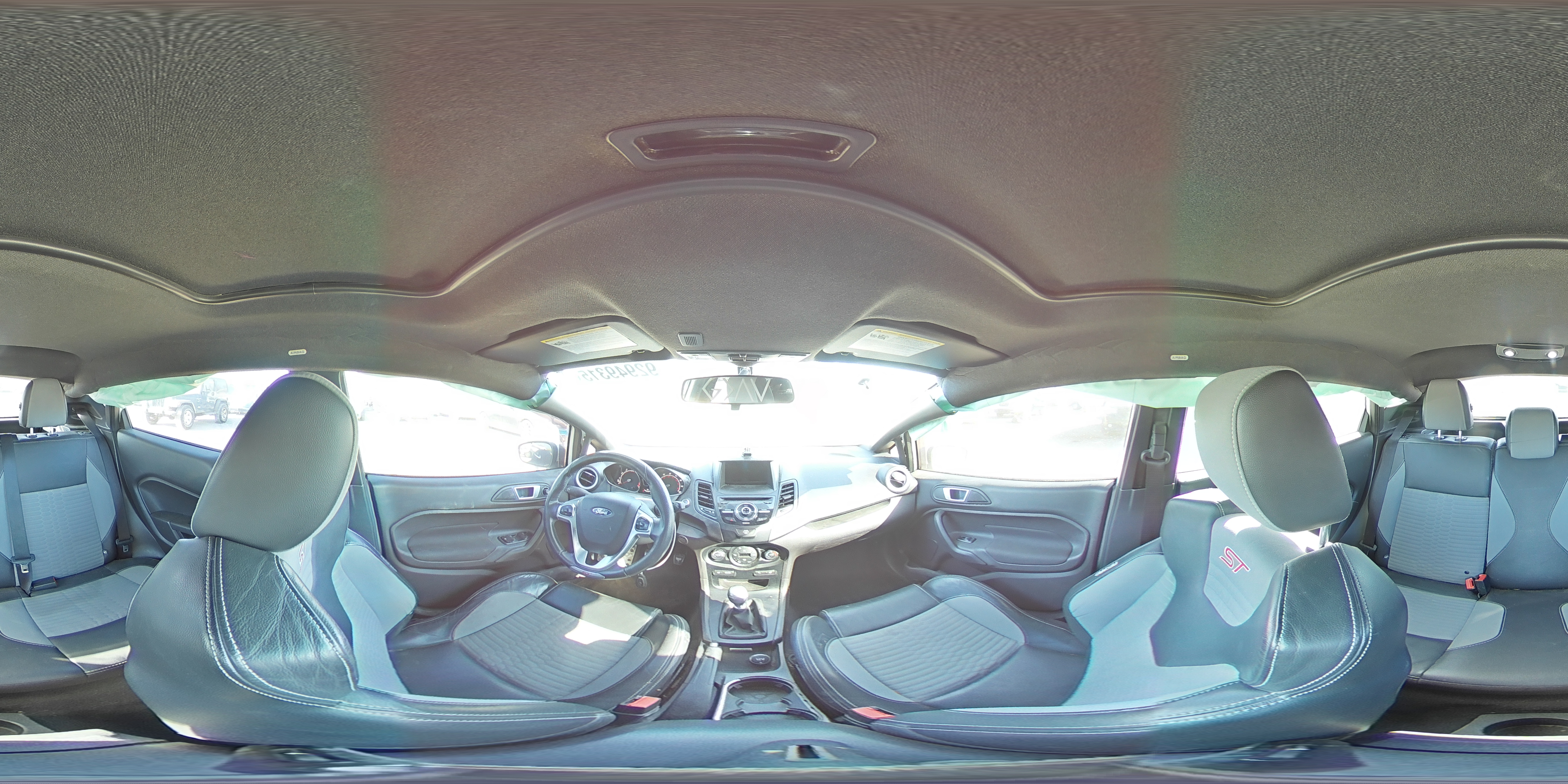 2017 Ford Fiesta St VIN: 3FADP4GX0HM158411 Lot: 92949315