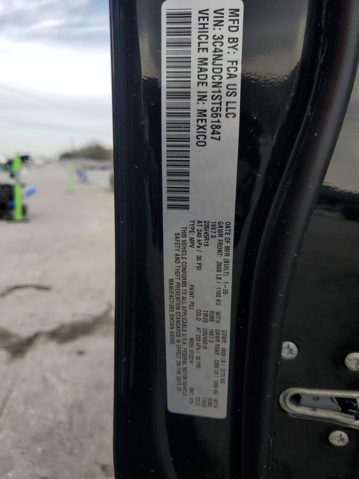 2025 Jeep Compass Limited VIN: 3C4NJDCN1ST561847 Lot: 91808415