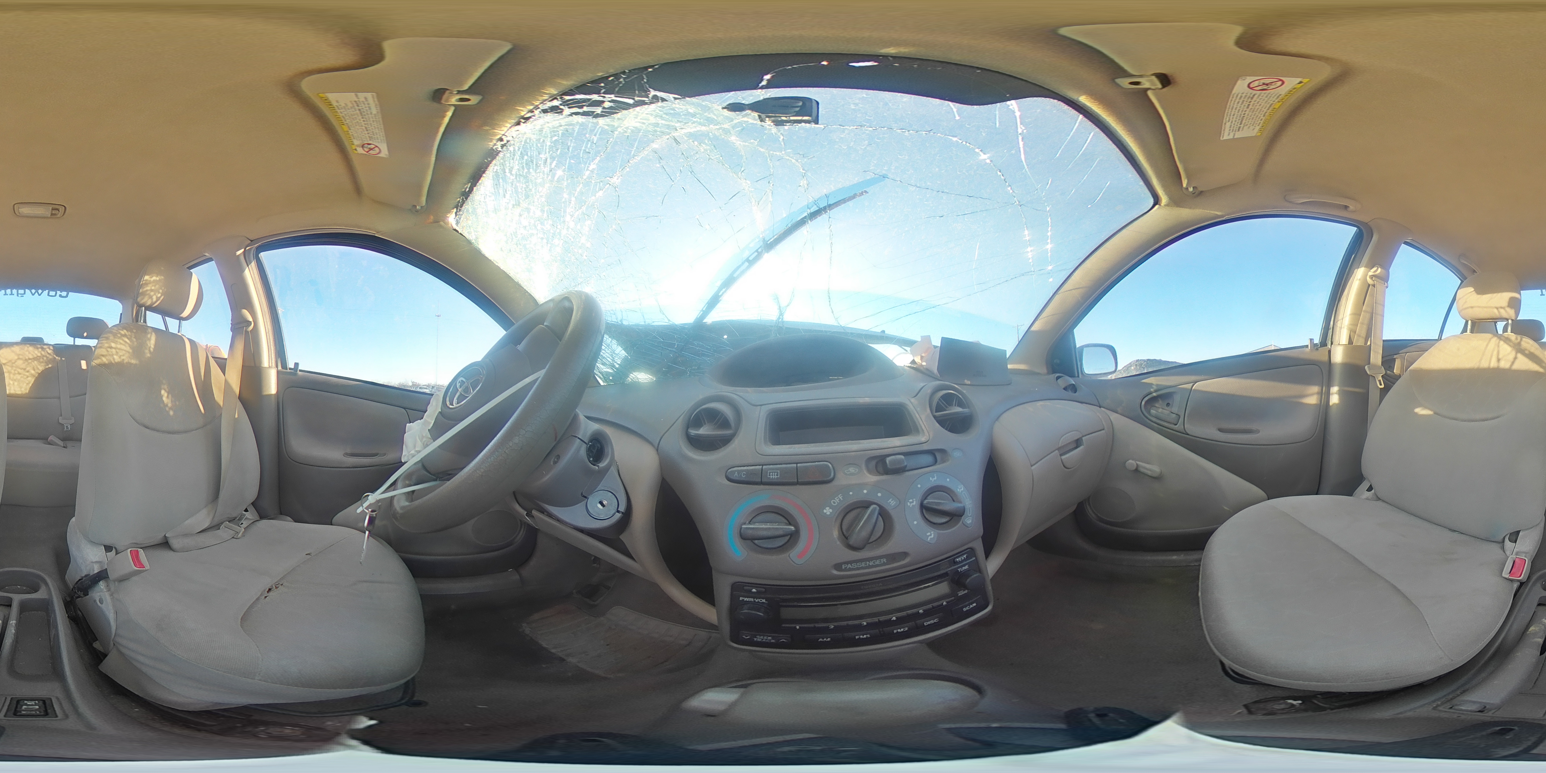 2003 Toyota Echo VIN: JTDBT123435041560 Lot: 92878395