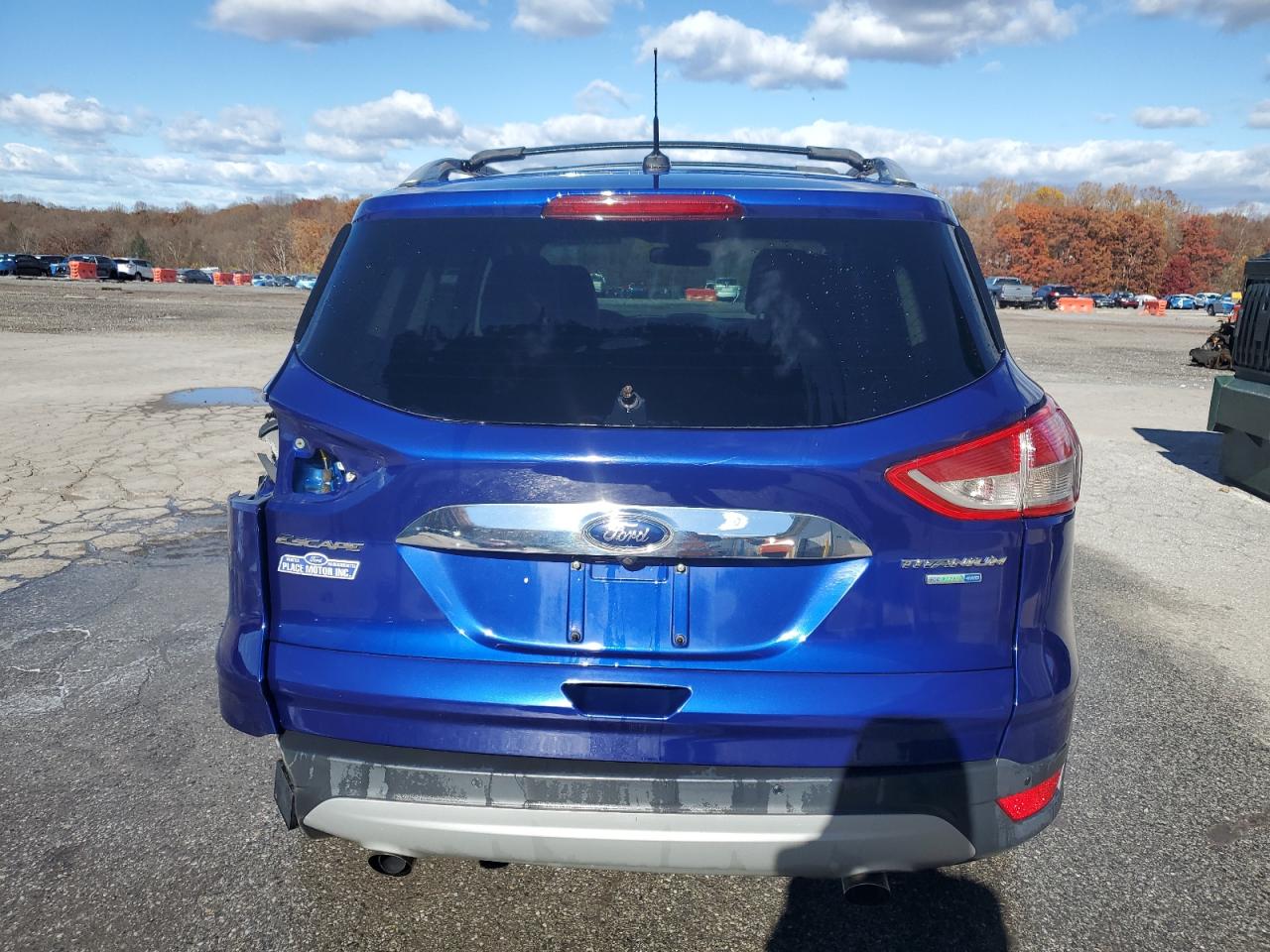 2014 Ford Escape Titanium VIN: 1FMCU9J98EUD28619 Lot: 91919095