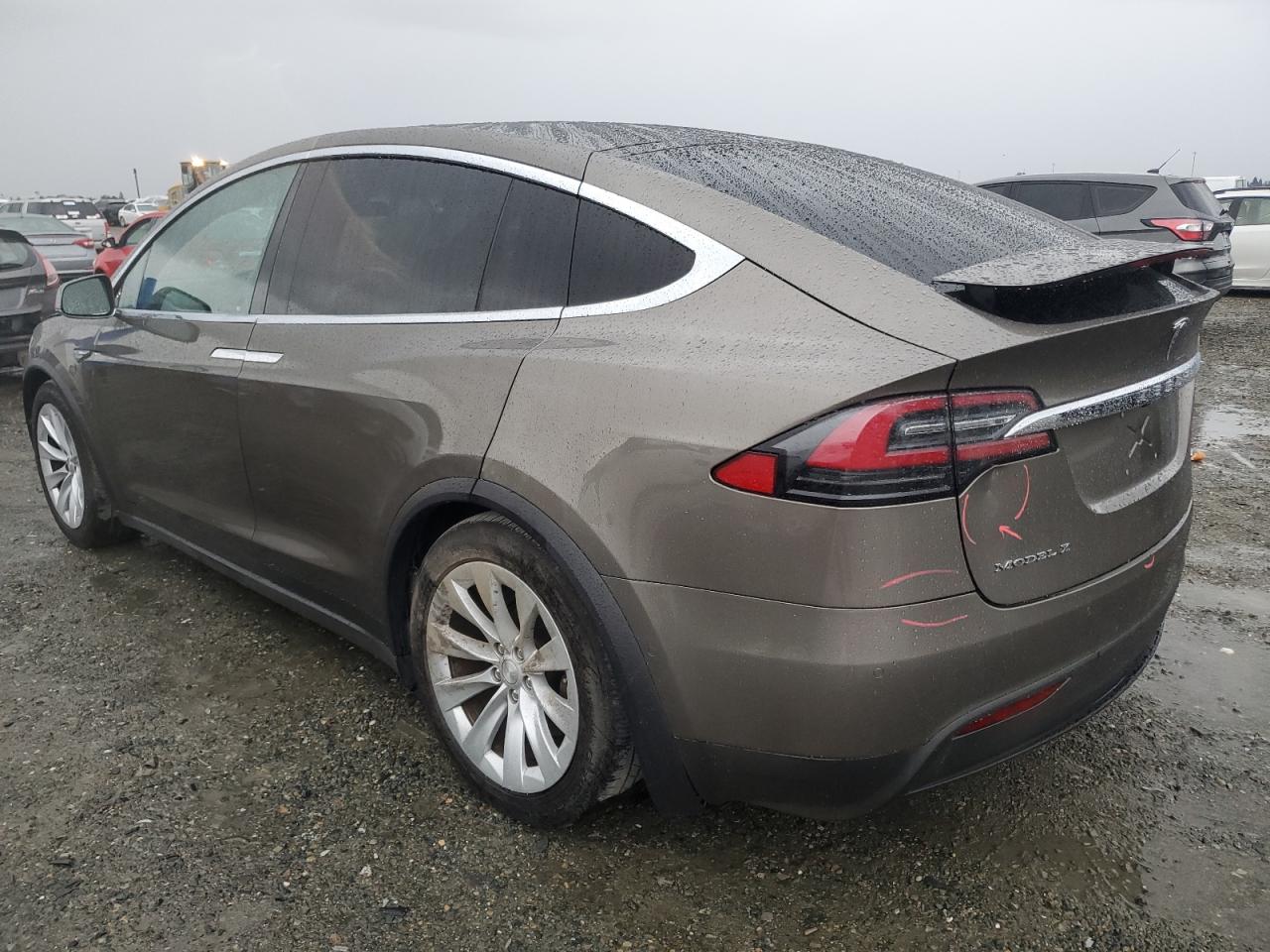 2016 Tesla Model X beige suv electric 5YJXCAE20GF001859 photo #3