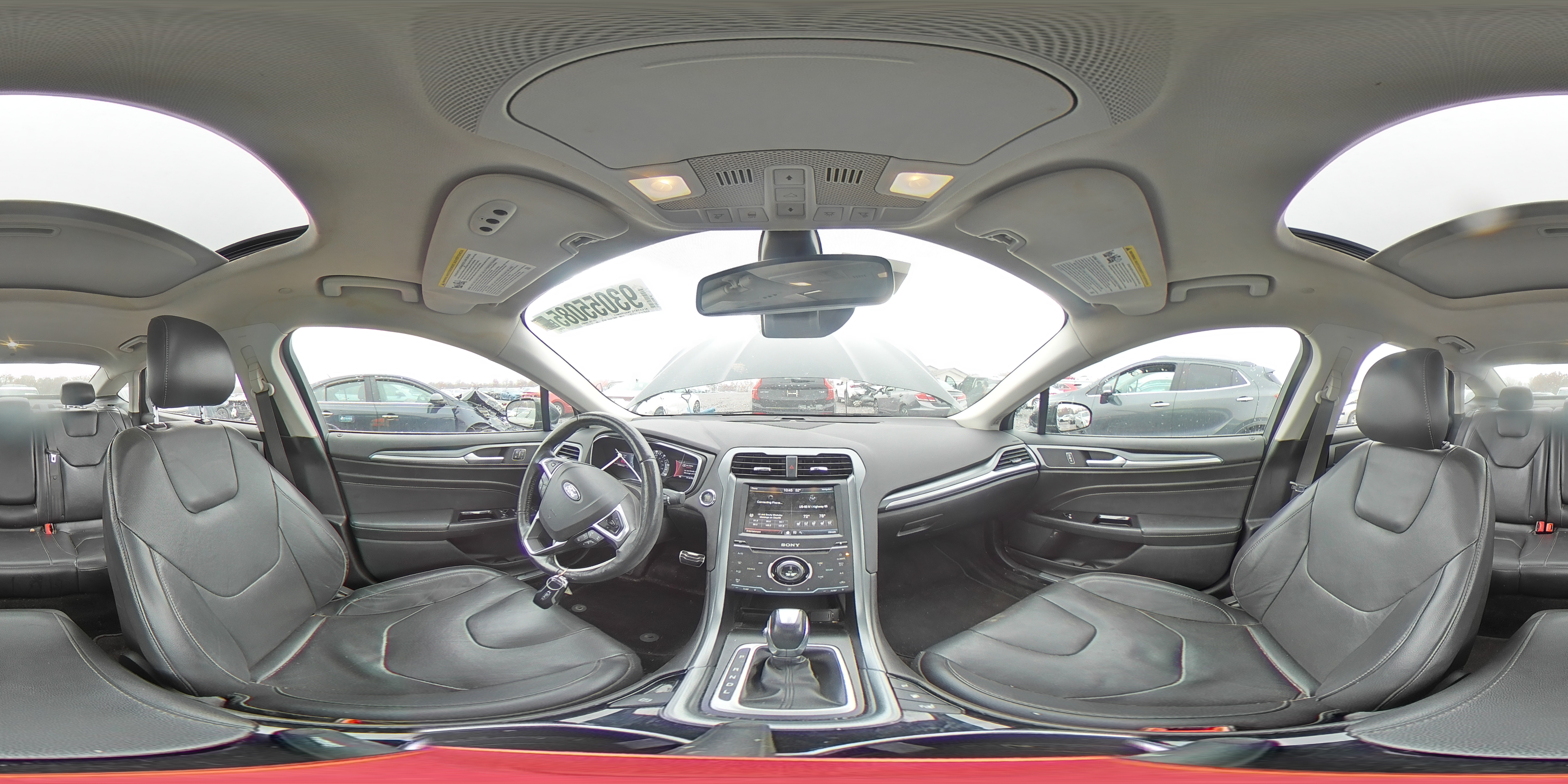 2015 Ford Fusion Titanium Phev VIN: 3FA6P0SU3FR157817 Lot: 93055085