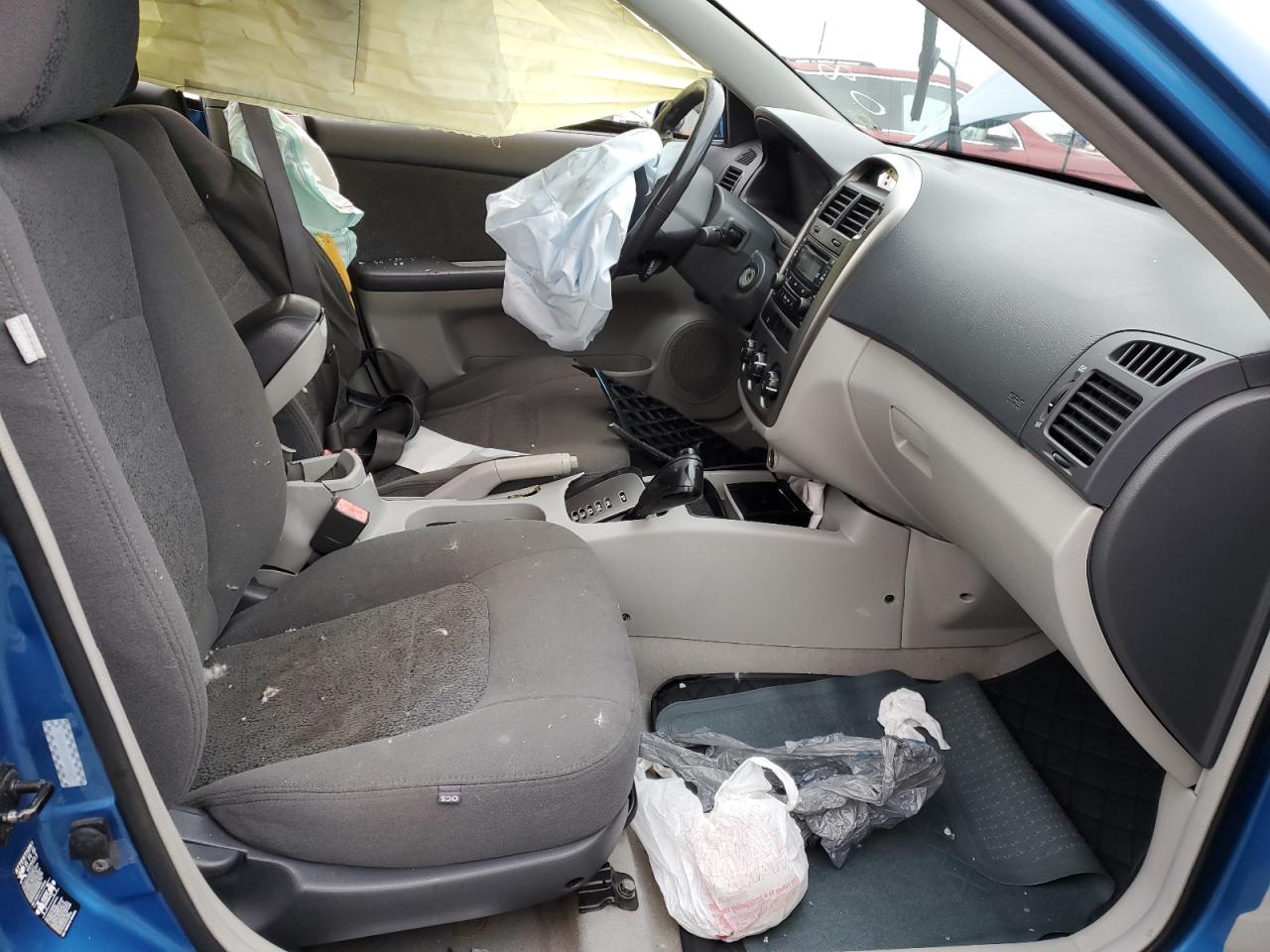 2005 Kia Spectra5 VIN: KNAFE161355083576 Lot: 93784745