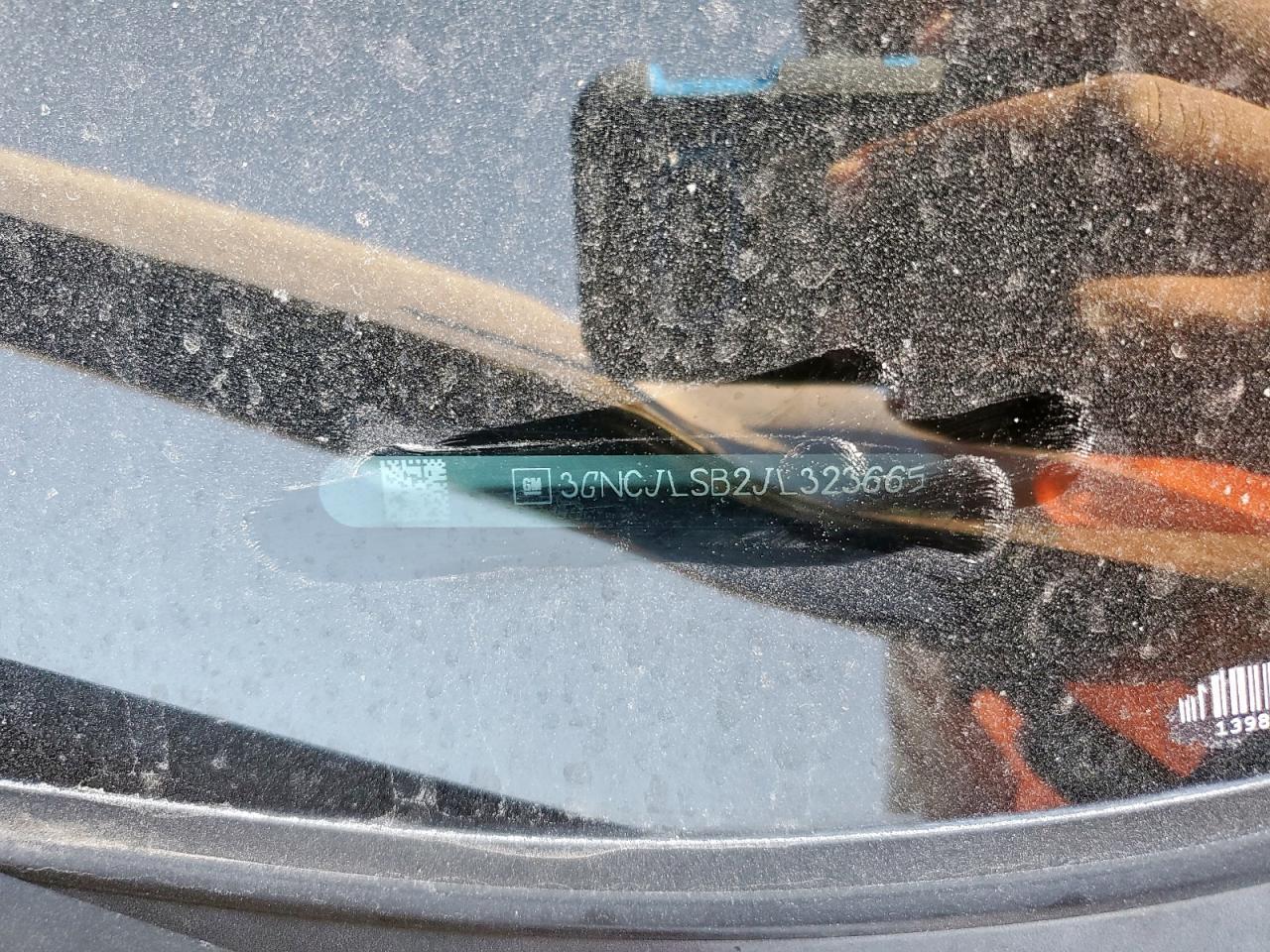 2018 Chevrolet Trax 1Lt VIN: 3GNCJLSB2JL323665 Lot: 91067315