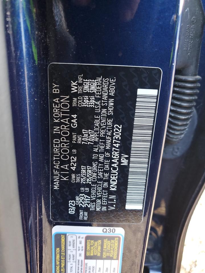 2024 Kia Seltos S VIN: KNDEUCAA6R7473022 Lot: 93251345