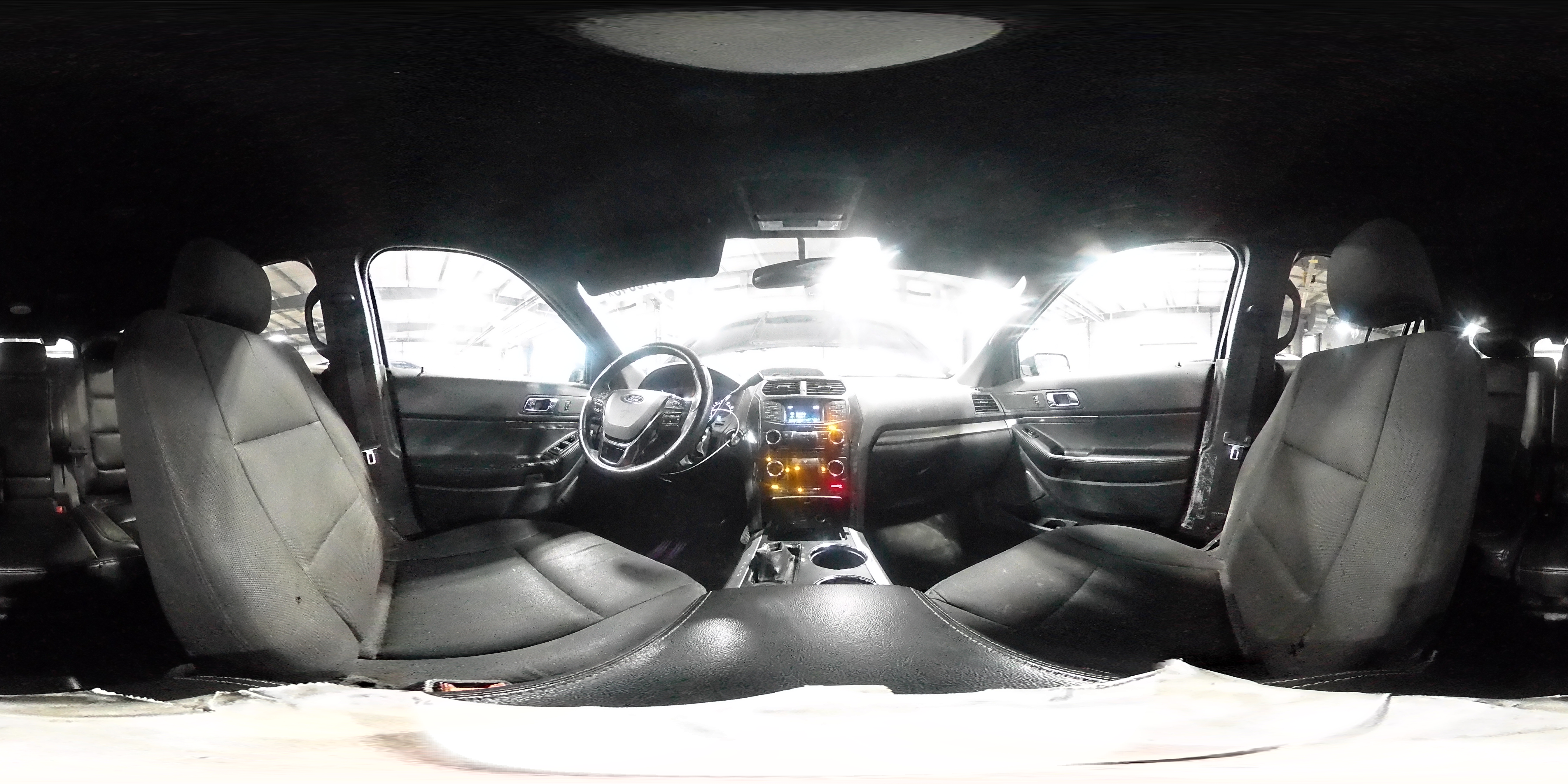 2017 Ford Explorer Police Interceptor VIN: 1FM5K8AR3HGD92949 Lot: 93119045