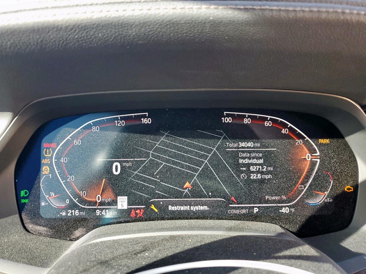 2022 BMW X5 Sdrive 40I VIN: 5UXCR4C05N9K77458 Lot: 92080675