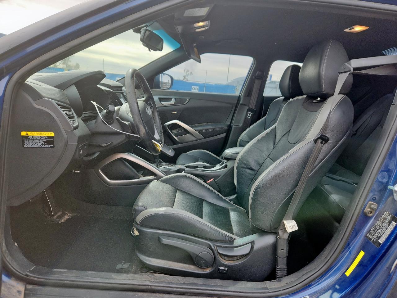 2016 Hyundai Veloster Turbo VIN: KMHTC6AE0GU278803 Lot: 91194285