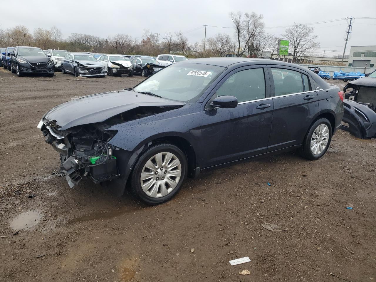 2011 Chrysler 200 Lx VIN: 1C3BC4FB9BN594730 Lot: 92852545