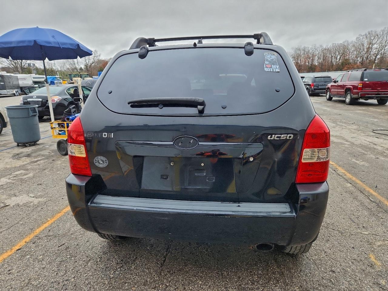 2006 Hyundai Tucson Gl VIN: KM8JM12BX6U337334 Lot: 94188315