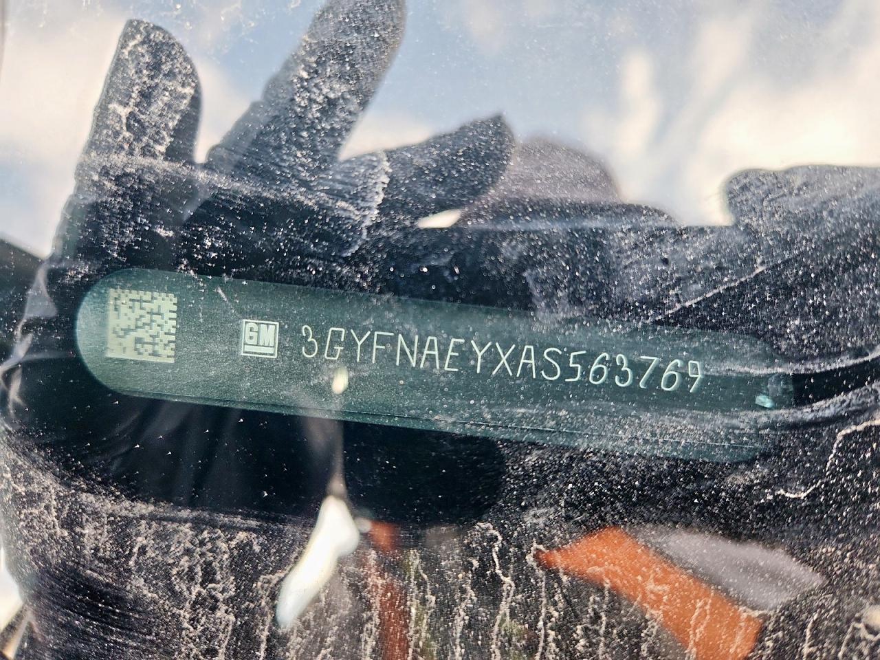 2010 Cadillac Srx Luxury Collection VIN: 3GYFNAEYXAS563769 Lot: 92950665