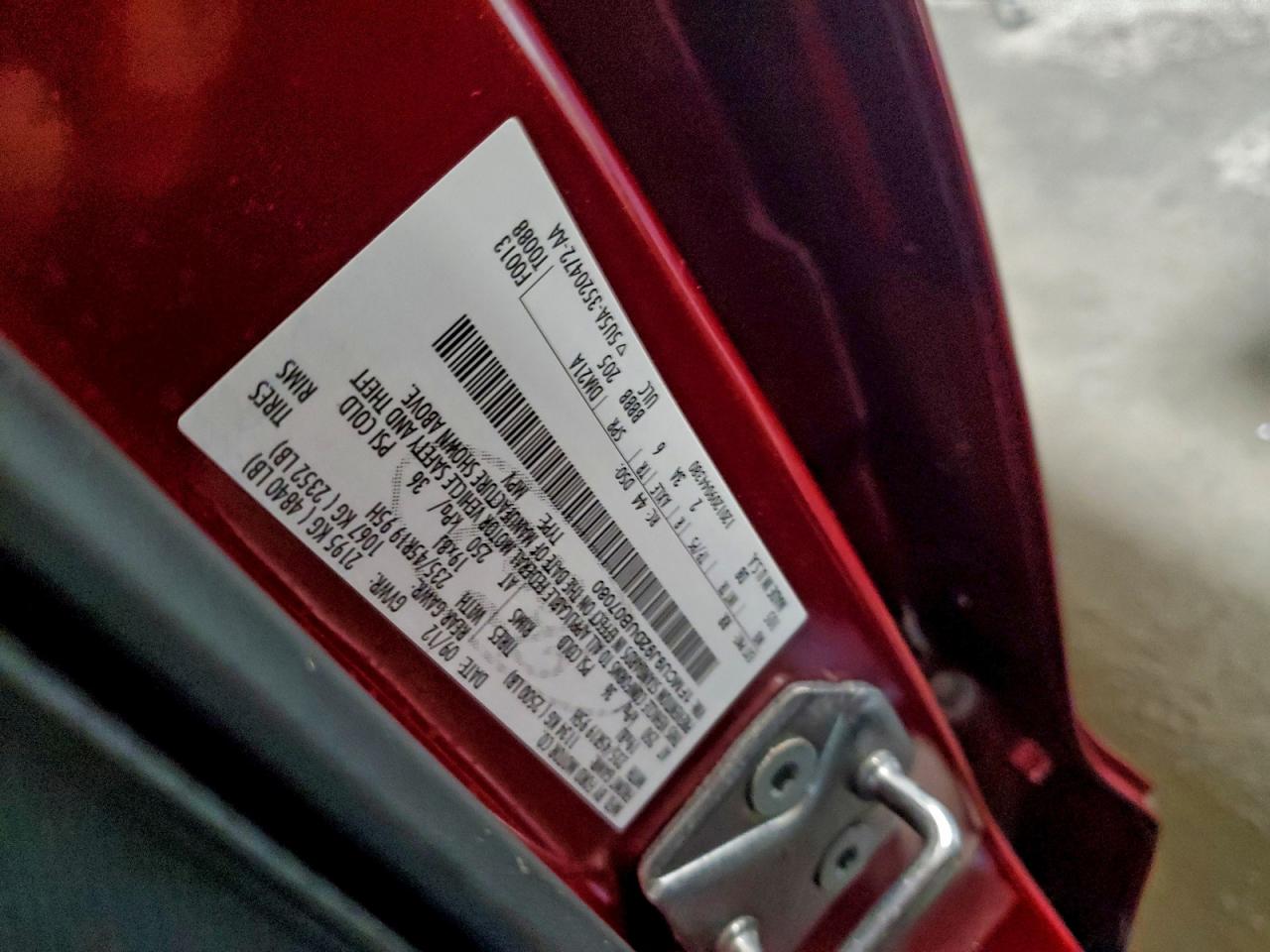 2013 Ford Escape Titanium VIN: 1FMCU9J92DUB07080 Lot: 93602645